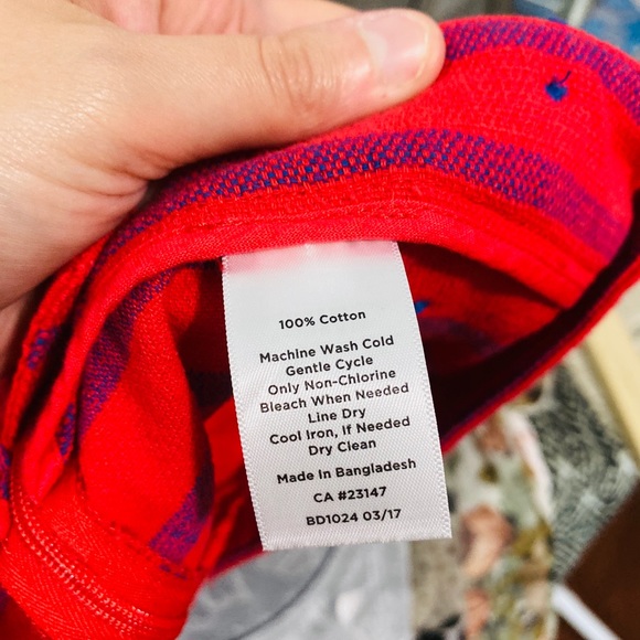 Talbots striped high waisted shorts plus size 18 - Picture 7 of 7